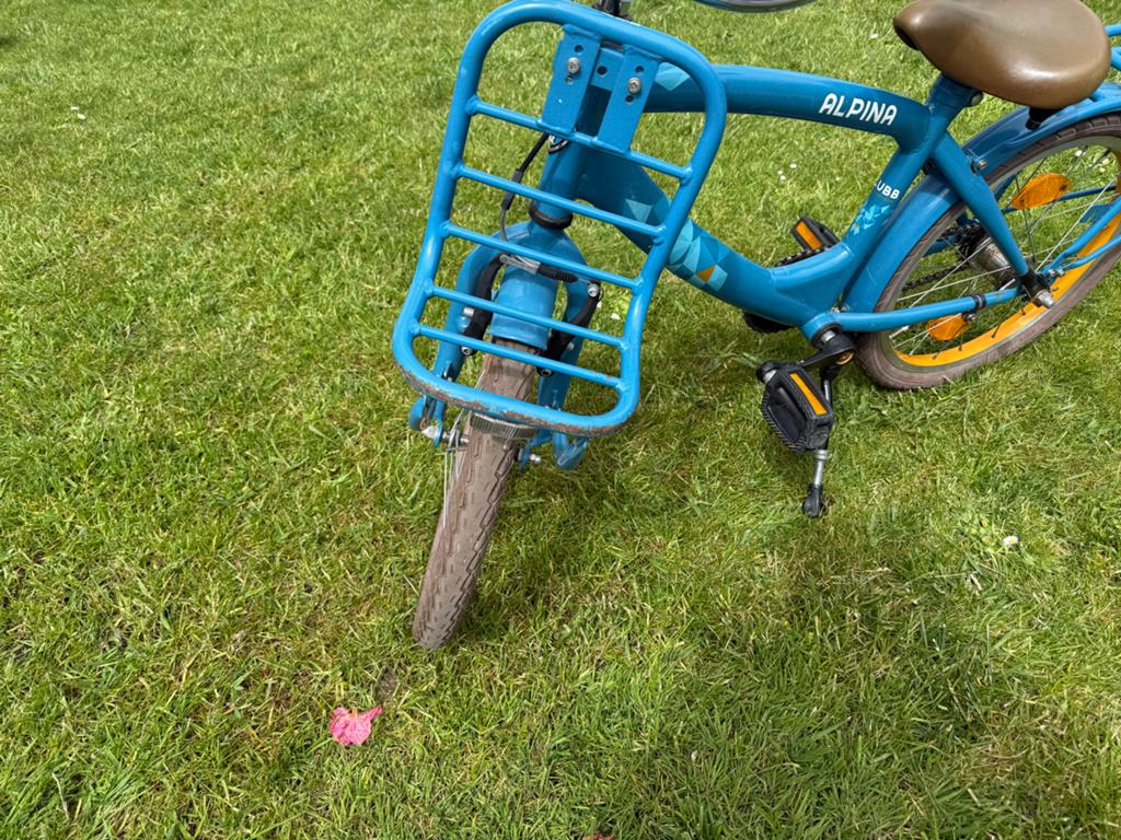 Alpina Club Kinderfiets - Blauw, 16 inch, Fietsen en Brommers, Fietsen | Meisjes, Ophalen, Zo goed als nieuw