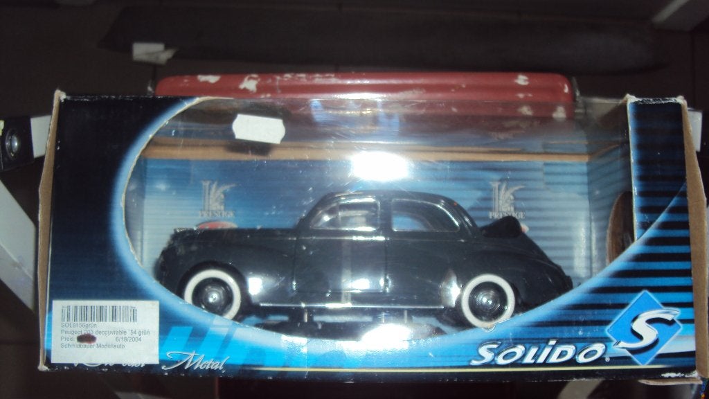 modelauto solido S PEUGEOT 203, Ophalen of Verzenden, Nieuw, Auto, Solido