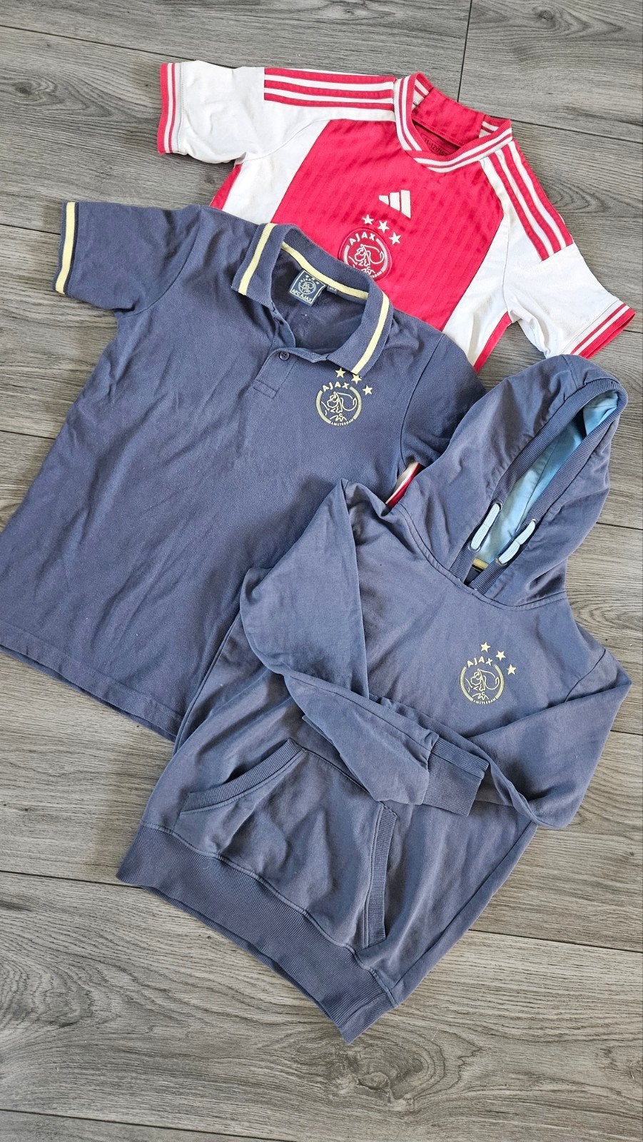 Ajax kleding jongen maat 152, Ajax, Sport- of Zwemkleding, Ophalen of Verzenden, Zo goed als nieuw