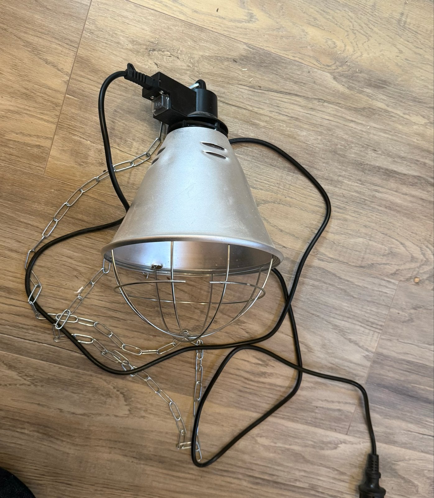 Warmtelamp, Ophalen, Zo goed als nieuw