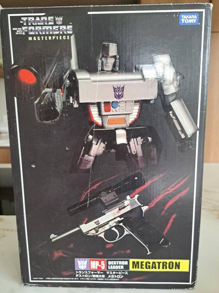 Transformers Masterpiece Megatron MP5, Verzamelen, Transformers, G1, Ophalen of Verzenden, Gebruikt
