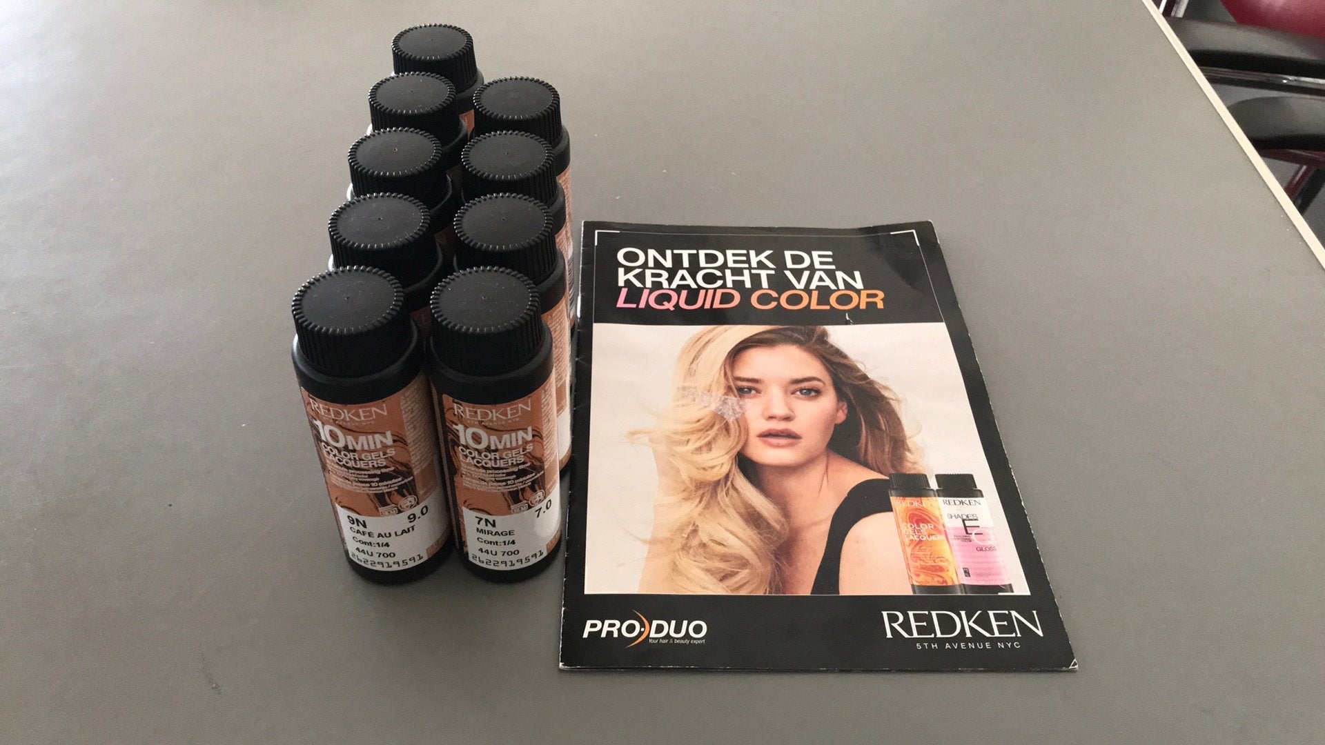 Redken 10 min color gels 9N en 7N, Ophalen of Verzenden, Nieuw