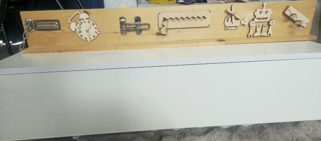 Zelfgemaakte Montessori Activity Board, Kinderen en Baby's, Ophalen, Nieuw