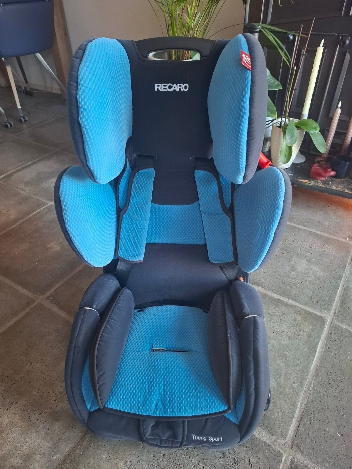 Autostoel Recaro kan meegroeien., 15 t/m 36 kg, Ophalen, Overige merken, Gebruikt