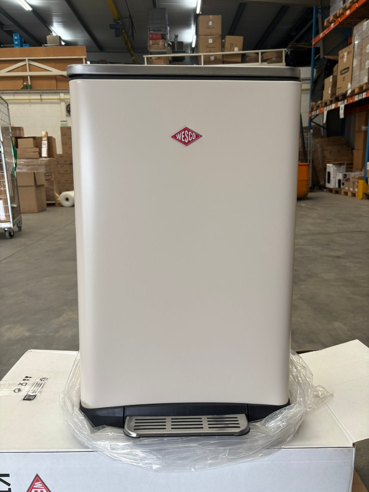 Pedaalemmer wesco big double boy 2x18 liter, 100 liter of meer, Boiler, Ophalen of Verzenden, Minder dan 3 jaar oud