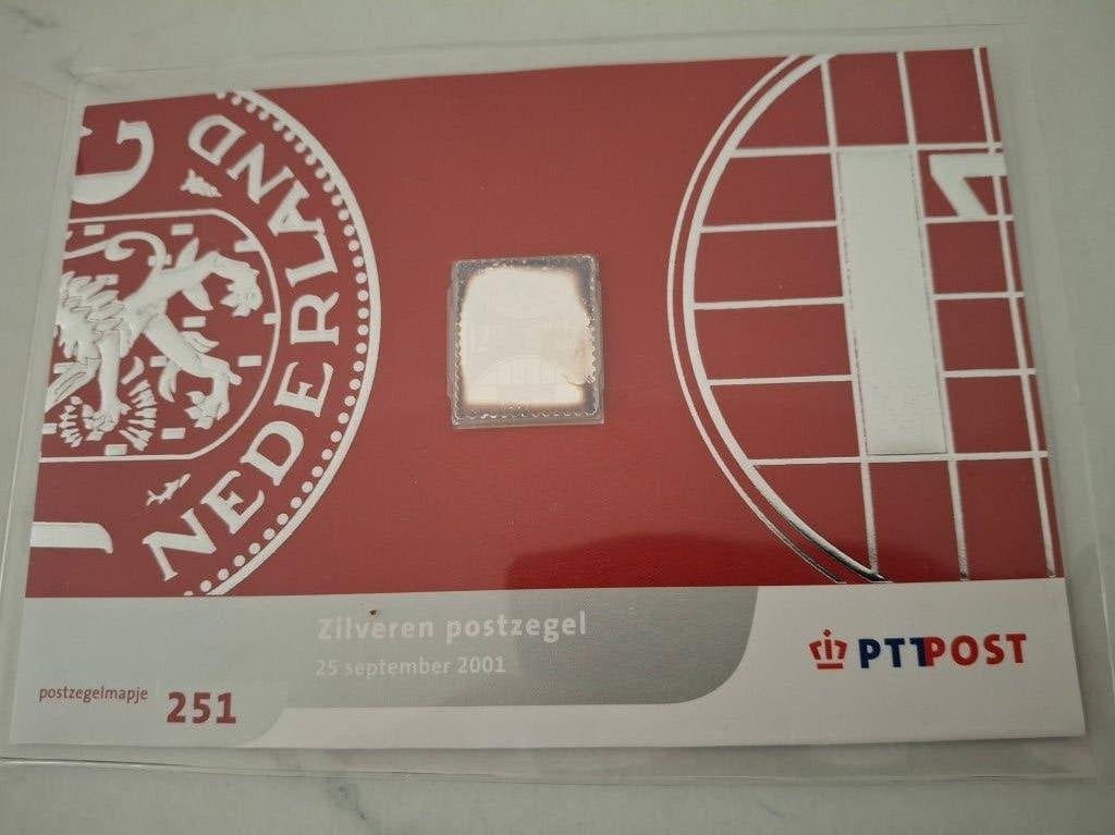 Zilveren postzegel 2001, Ophalen of Verzenden