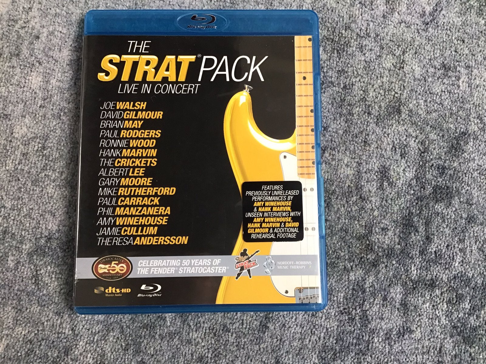 Strat pack live in concert.  Blu-ray, Ophalen of Verzenden, Zo goed als nieuw, Muziek en Concerten