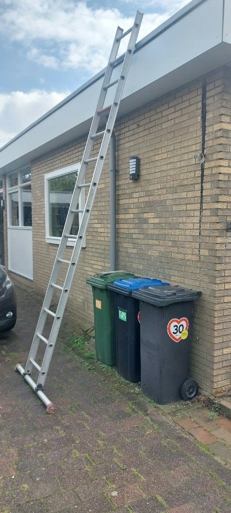 Ladder, aluminium, Ophalen, Gebruikt, Ladder, 2 tot 4 meter