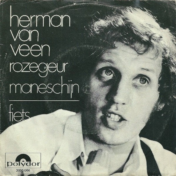 Herman van Veen - Rozegeur Maneschijn (Single), Gebruikt, 7 inch, Nederlandstalig, Fotohoes
