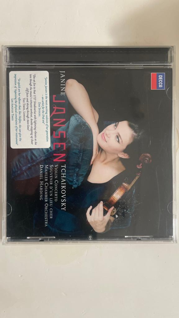 Te koop: CD, Janine Jansen, Tchaikovsky, Cd's en Dvd's, Ophalen of Verzenden, Romantiek, Zo goed als nieuw, Overige typen