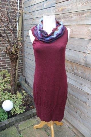 Jurk wijnrood Caroline Biss mt 40 Winter Vaste prijs OPRUIMI, Kleding | Dames, Maat 38/40 (M), Ophalen of Verzenden, Zo goed als nieuw