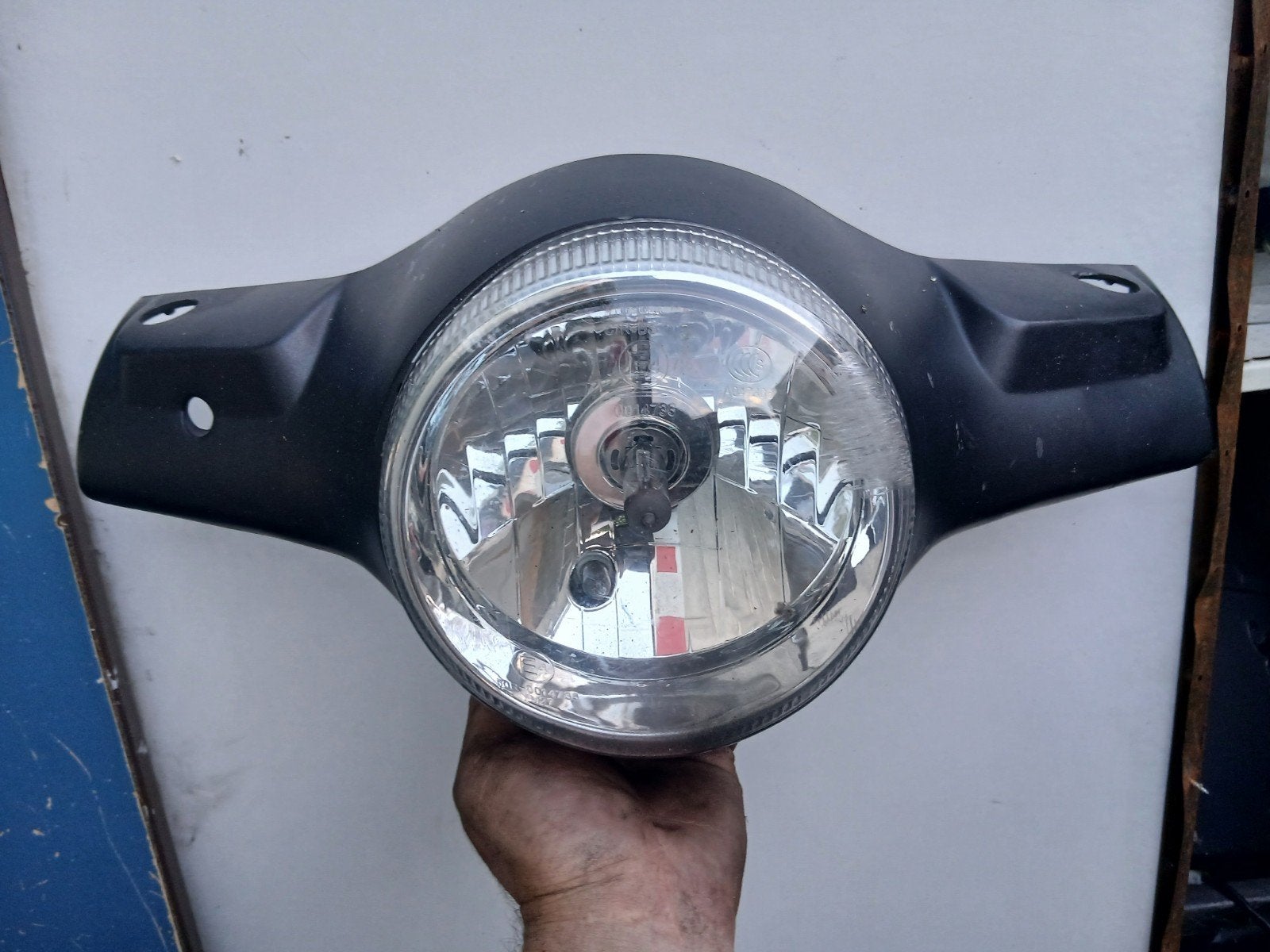 la souris sourini voorzijde stuurkap met koplamp, Ophalen of Verzenden, Gebruikt, Koplamp, Overige merken