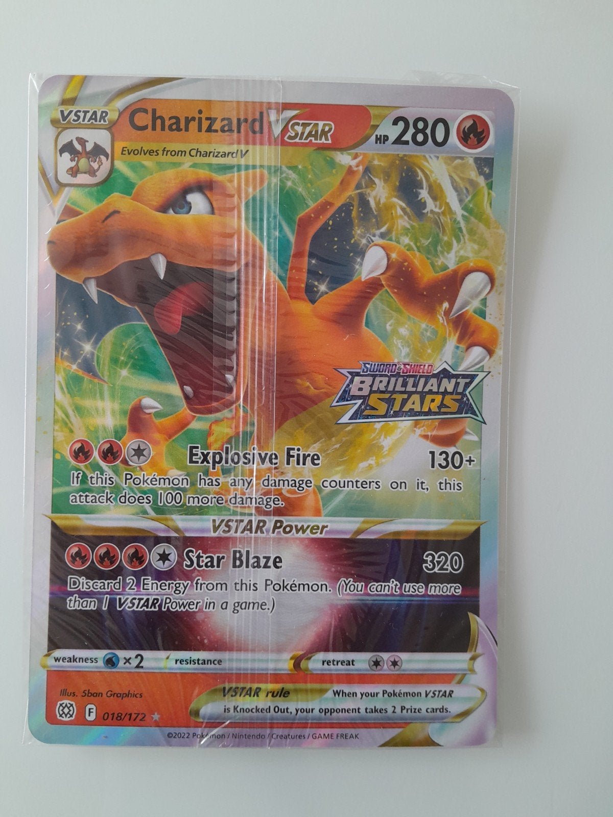 pokemon, charizard vstar promo 2022, Ophalen of Verzenden