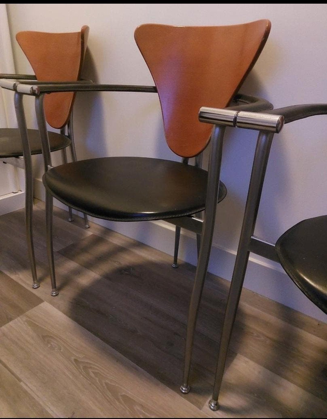 Set van 4 Marilyn Stiletto stoelen - Arrben Italy, Huis en Inrichting, Ophalen, Gebruikt, Vier