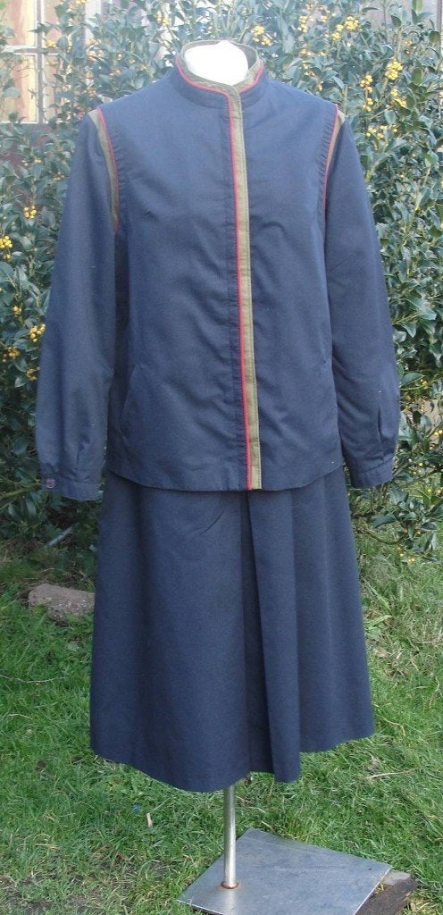 Gaaf 2 delig jaren '70 outfit, rok en jasje mt 40, Maat 38/40 (M), Carnaval, ., Ophalen of Verzenden
