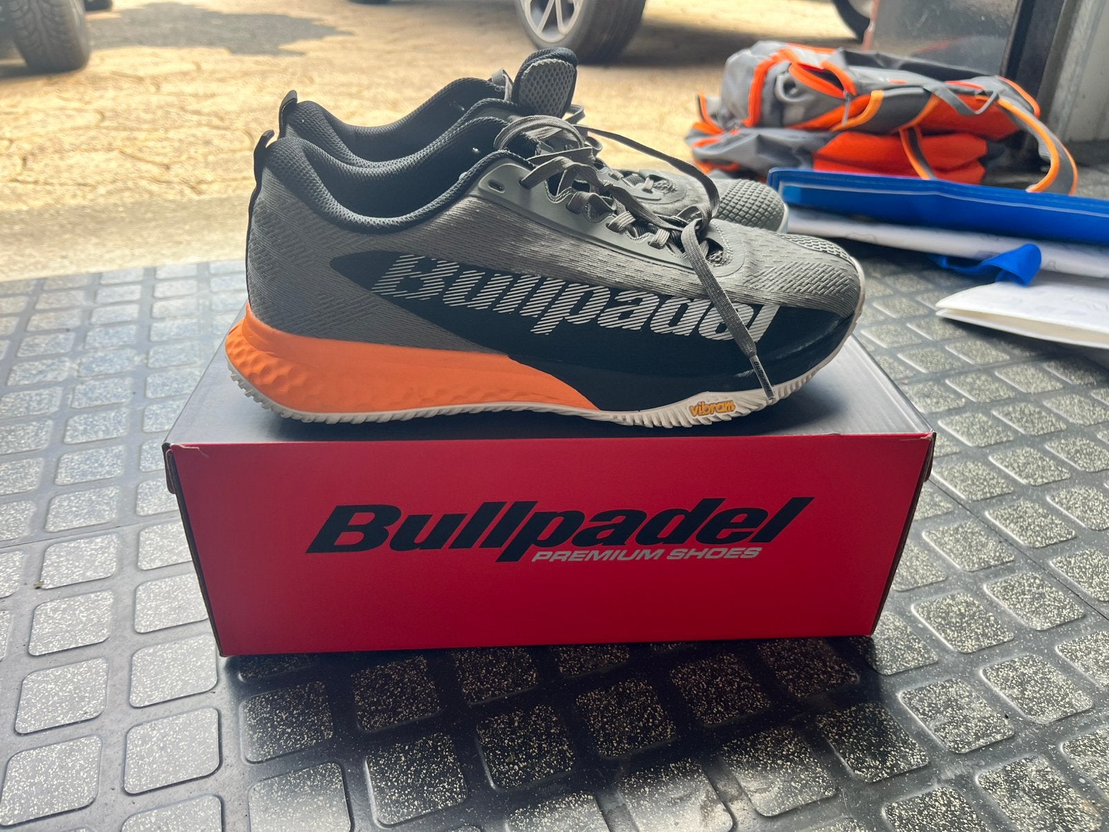 Padelschoen bullpadel  XPLO VIBRAM, Ophalen, Zo goed als nieuw