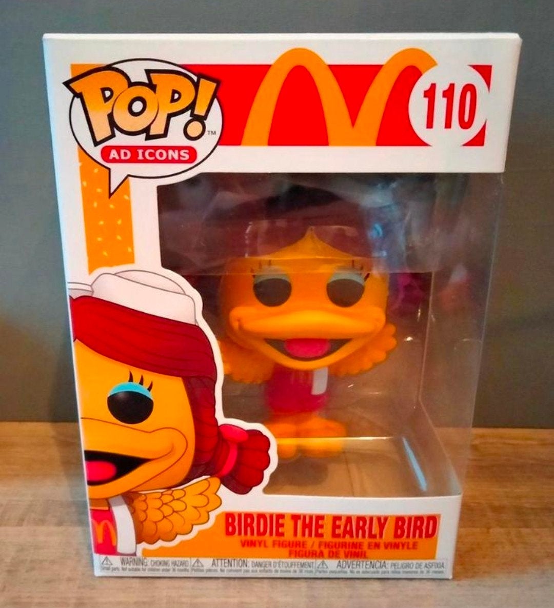 110 Birdie The Early Bird AD Icons Funko Pop, Ophalen of Verzenden, Zo goed als nieuw