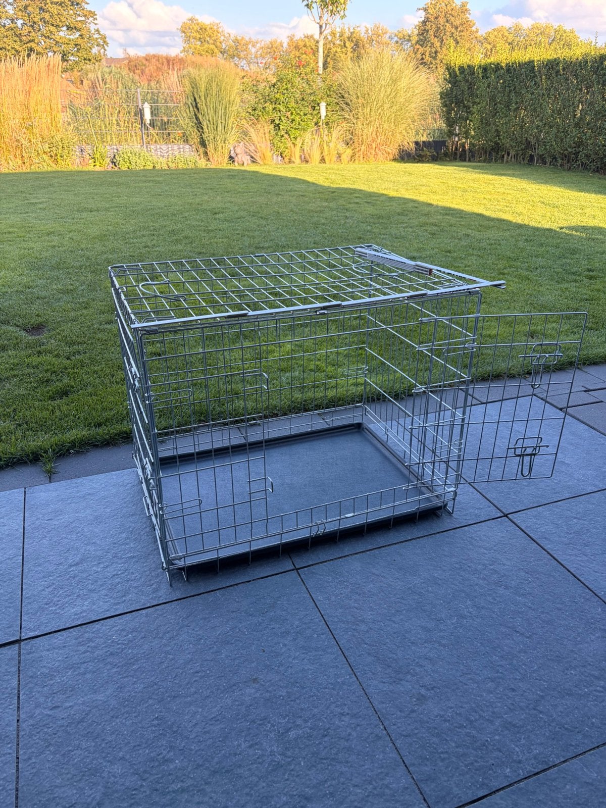 Hondenbench tralie maat M. Inklapbaar, Ophalen, Zo goed als nieuw