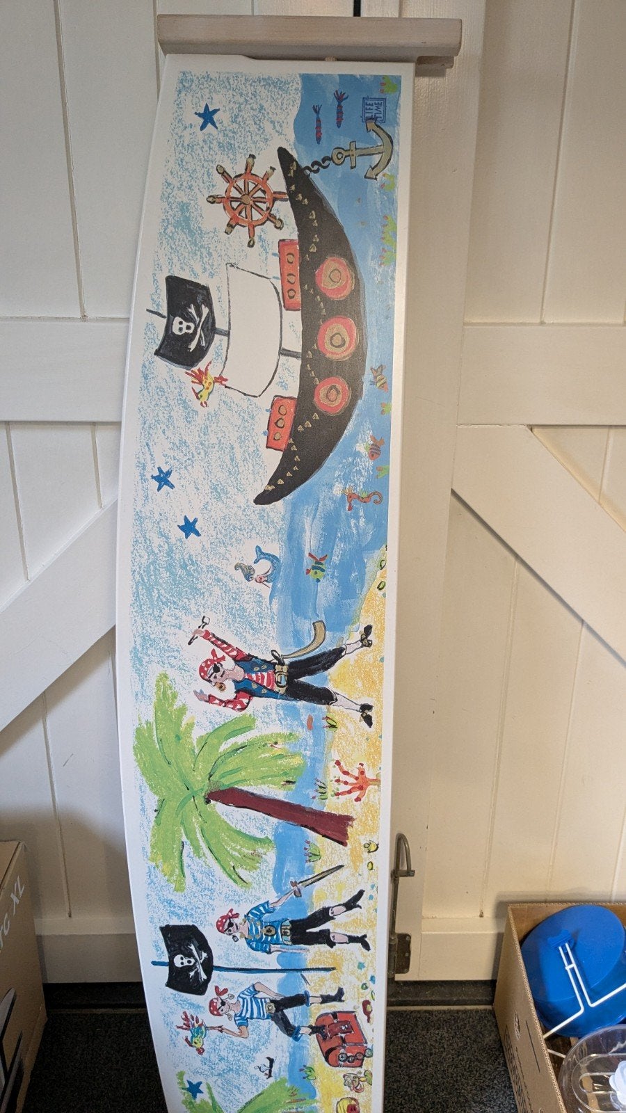 Lifetime Piraten Uitvalbeveiliging voor Bed, Ophalen, Gebruikt, Minder dan 140 cm, Minder dan 70 cm