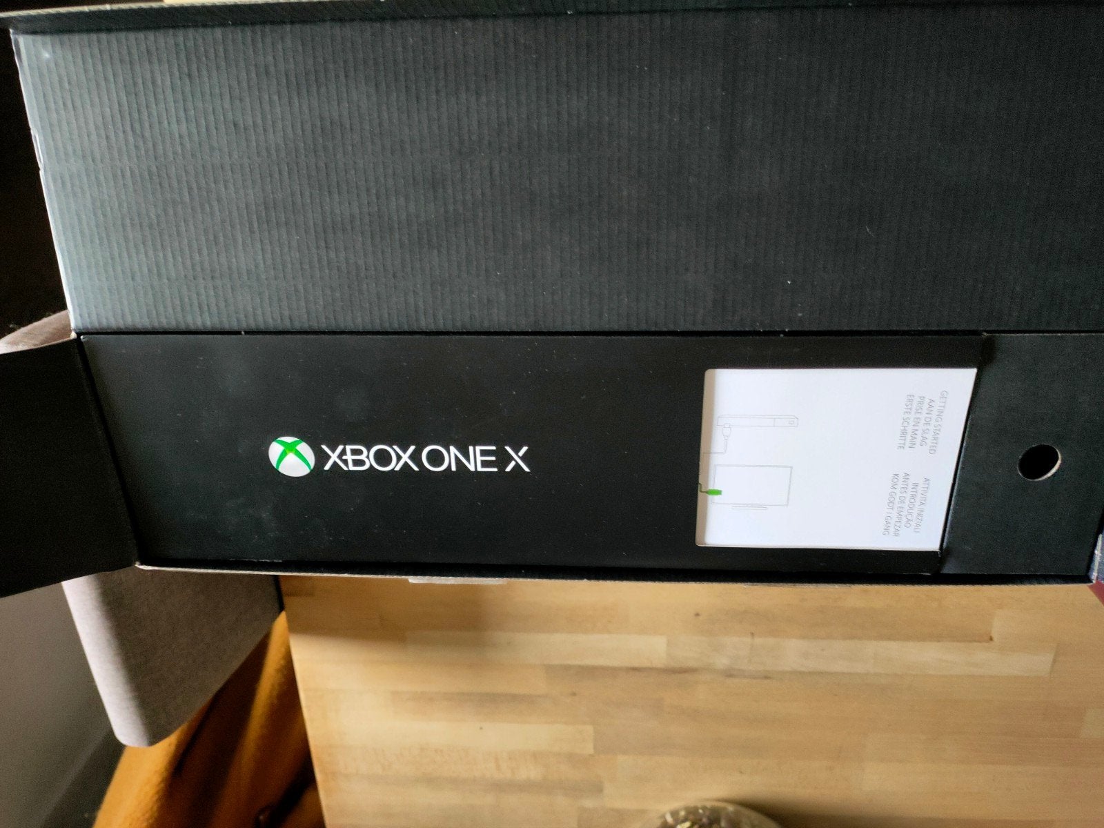 Xbox One project Scorpio edition, 500 GB, Ophalen of Verzenden, Zo goed als nieuw, Met 1 controller