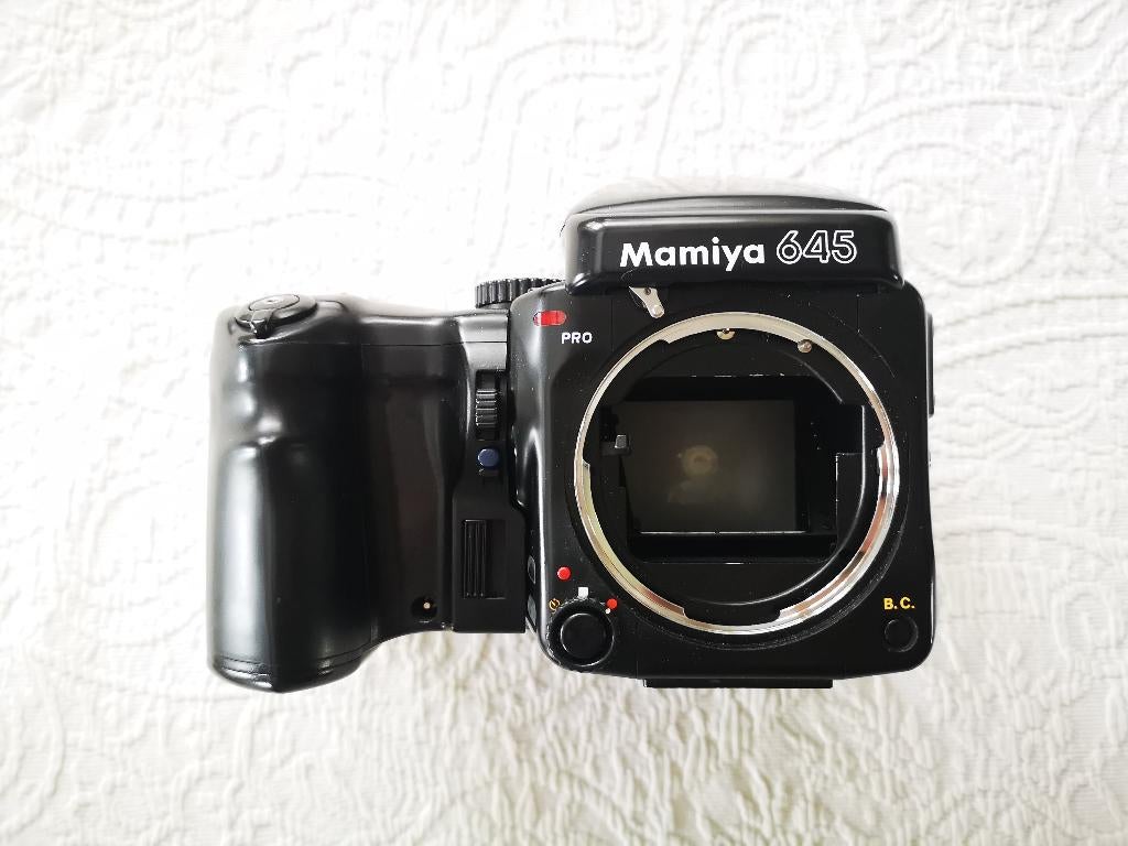 Mamiya 645 Pro, Ophalen of Verzenden, Refurbished, Spiegelreflex, Overige Merken