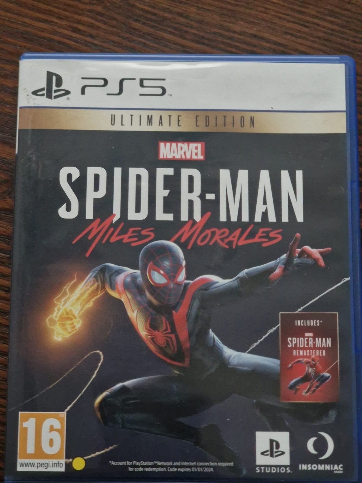 Marvel's Spider-Man Miles Morales Ultimate Edition PS5, Avontuur en Actie, 1 speler, Ophalen of Verzenden, Zo goed als nieuw