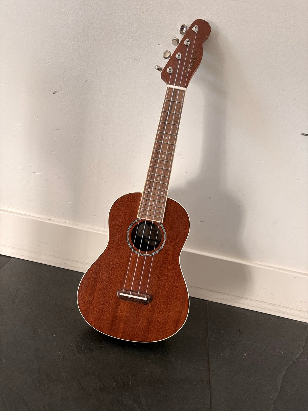 Fender California Coast Ukulele met hoes, Muziek en Instrumenten, Ophalen, Zo goed als nieuw, Ukelele