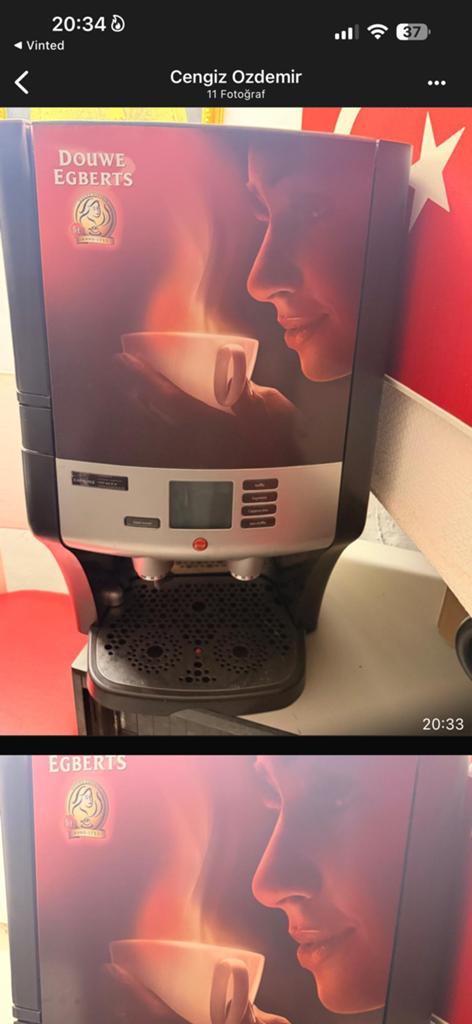 Douwe Egberts Koffiemachine - Goede staat, Ophalen, 10 kopjes of meer, Koffiemachine, Koffiebonen
