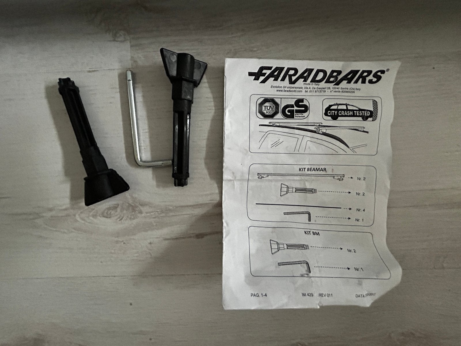 Farad Dakdragers tbv Ford Focus wagon ‘22, Auto diversen, Ophalen, Zo goed als nieuw