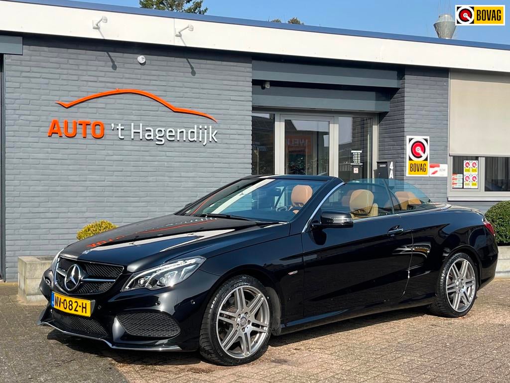 Mercedes-Benz E-klasse Cabrio 200 trekh 1800kg H&K NL-auto N, Automaat, Euro 6, 4 cilinders, Cabriolet