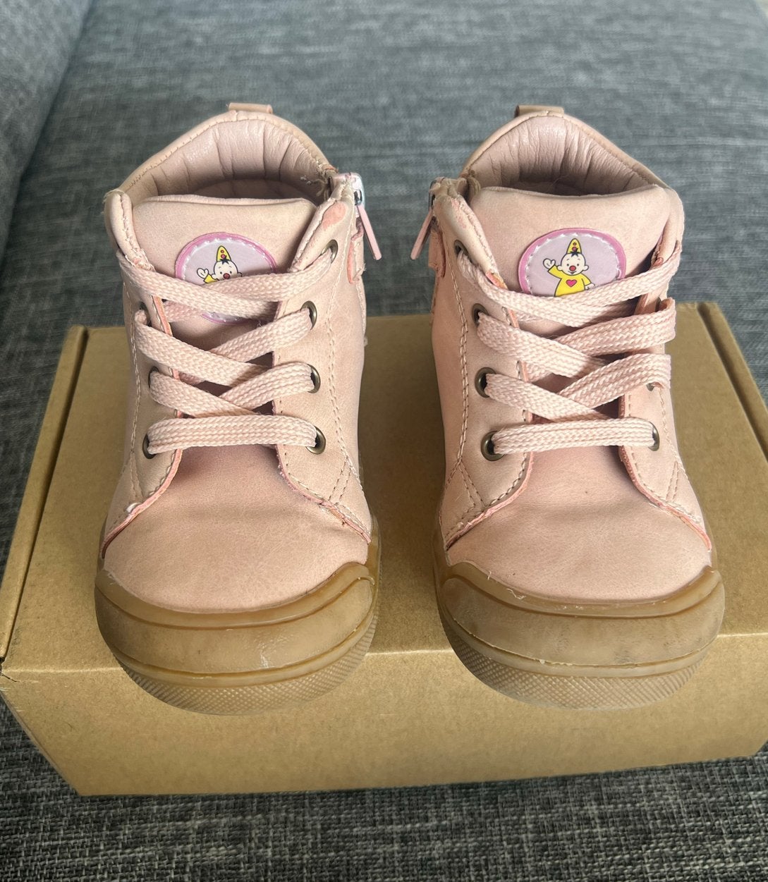 Roze kinderschoenen maat 25, Ophalen, Meisje, Schoenen, Zo goed als nieuw