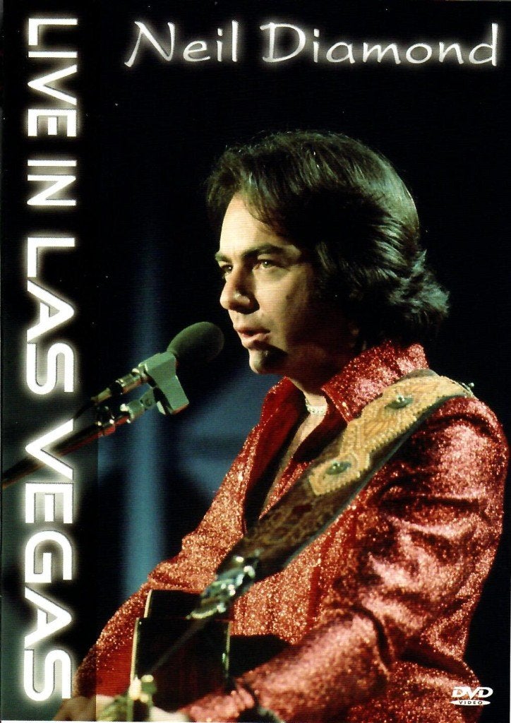 MUZIEKFILM DVD; NEIL DIAMOND “LIVE IN LAS VEGAS”., Met bonustracks, Engels, Alle leeftijden, Nederlands