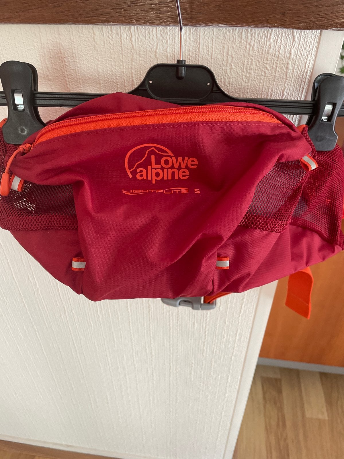 Lowe Alpine Lightflite 5 heuptas - Rood, Sport en Fitness, Bergsport en Wandelen, Ophalen of Verzenden, Zo goed als nieuw, Overige typen