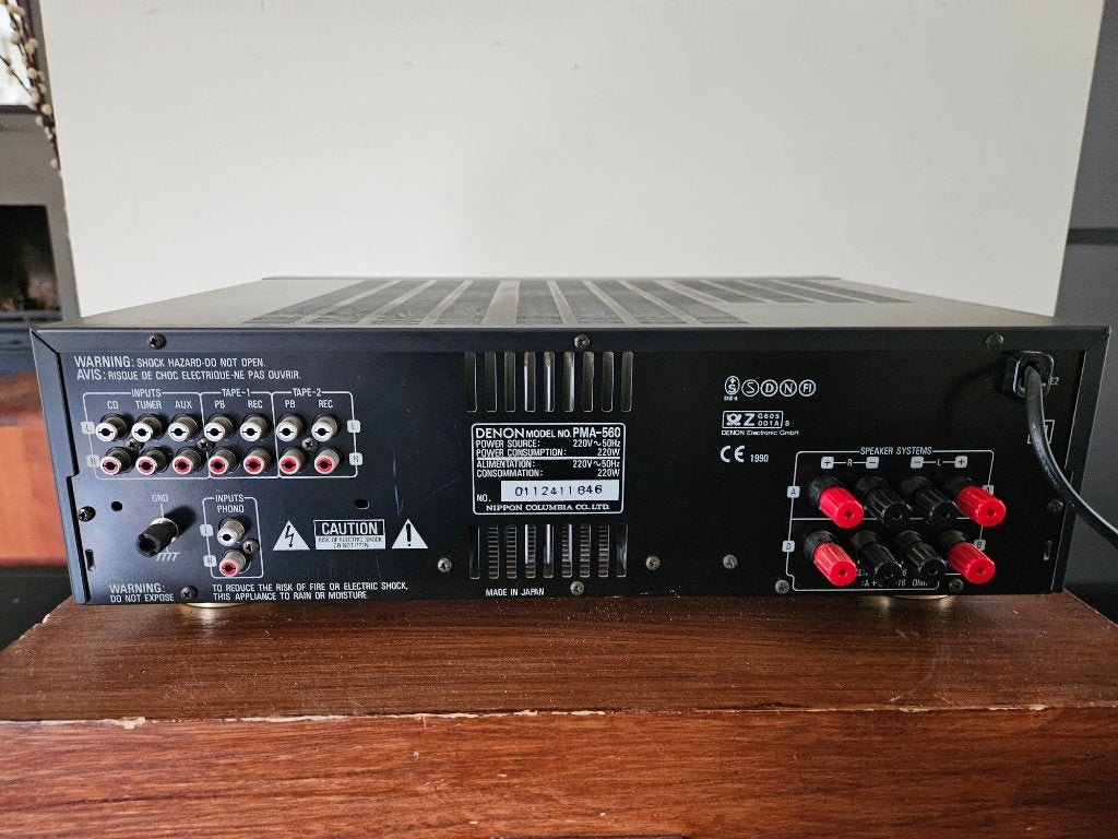 Versterker Denon PMA-560, Ophalen, Gebruikt, Denon, 60 tot 120 watt