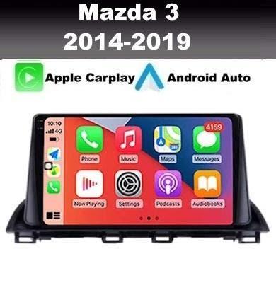 Mazda 3 2014-2019 navigatie android 14 apple carplay dab+, Ophalen of Verzenden, Nieuw