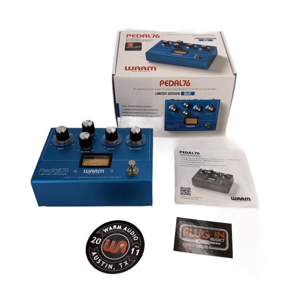 Warm Audio Pedal76 FET LTD Compressor, Flex Ltd., Zo goed als nieuw, https://flex.com/contact-us, Nobelstraat 10, 5807 GA Oostrum LB, Limburg, Nederland