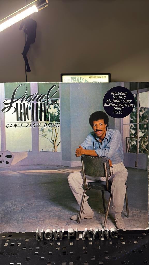 Lionel Richie Can’t slow down, Cd's en Dvd's, Vinyl | Pop, Ophalen of Verzenden, Zo goed als nieuw, 12 inch