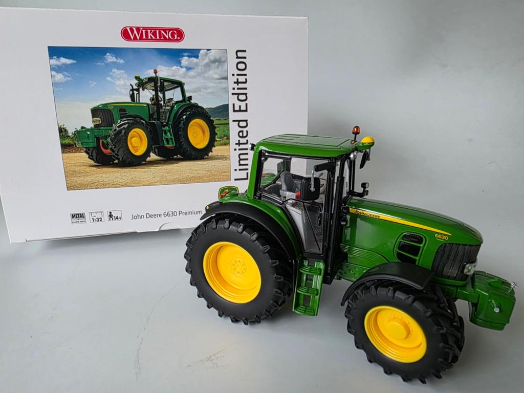 JOHN DEERE 6630 PREMIUM 1:32 WIKING LIM-ED 1000st, Ophalen of Verzenden, Nieuw, Tractor of Landbouw, Overige merken