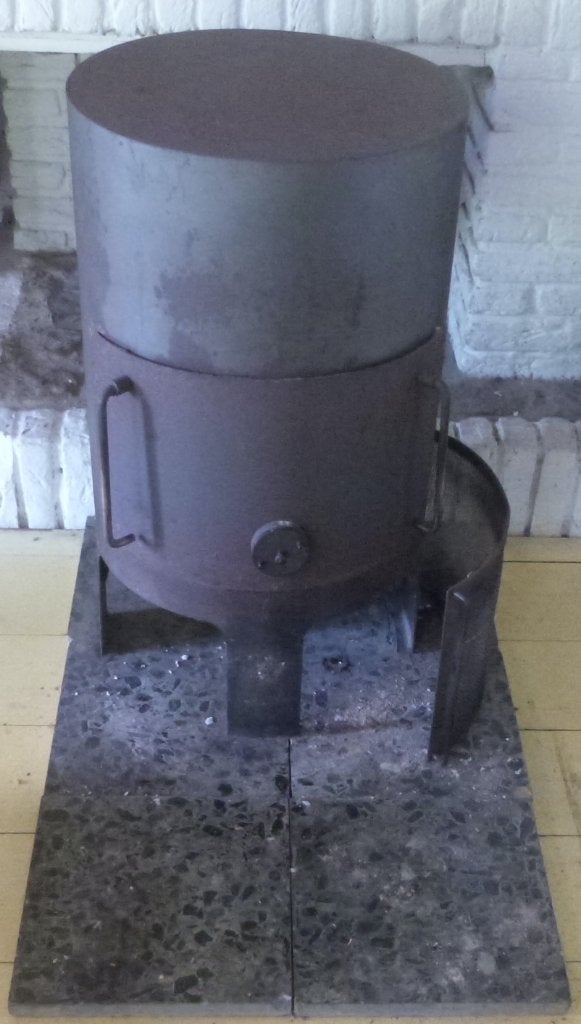 iconische deense houtkachel, Ophalen, Gebruikt, Vrijstaand, Hout