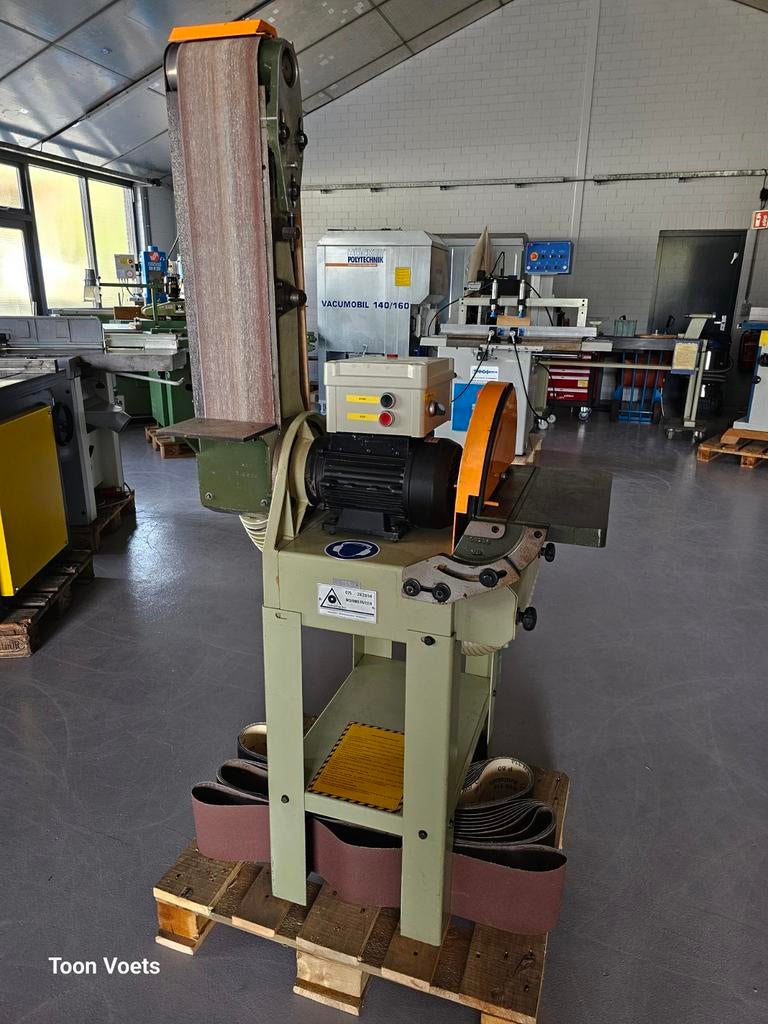 Veelzijdige kantenschuurmachine met schuurschijf, Doe-het-zelf en Verbouw, Gereedschap | Schuurmachines, Ophalen, Gebruikt, 1200 watt of meer