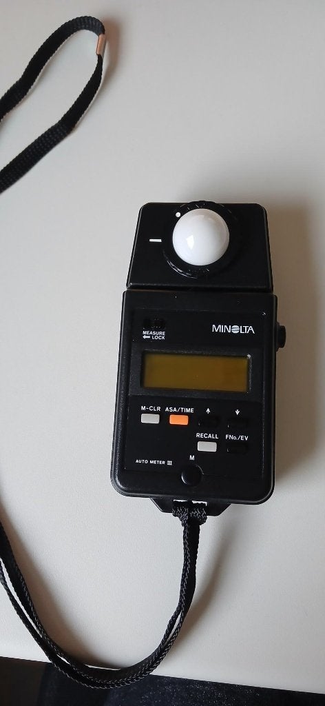 Belichtingsmeter MINOLTA Auto Meter III, Overige merken, Lichtmeter, Ophalen of Verzenden, Zo goed als nieuw