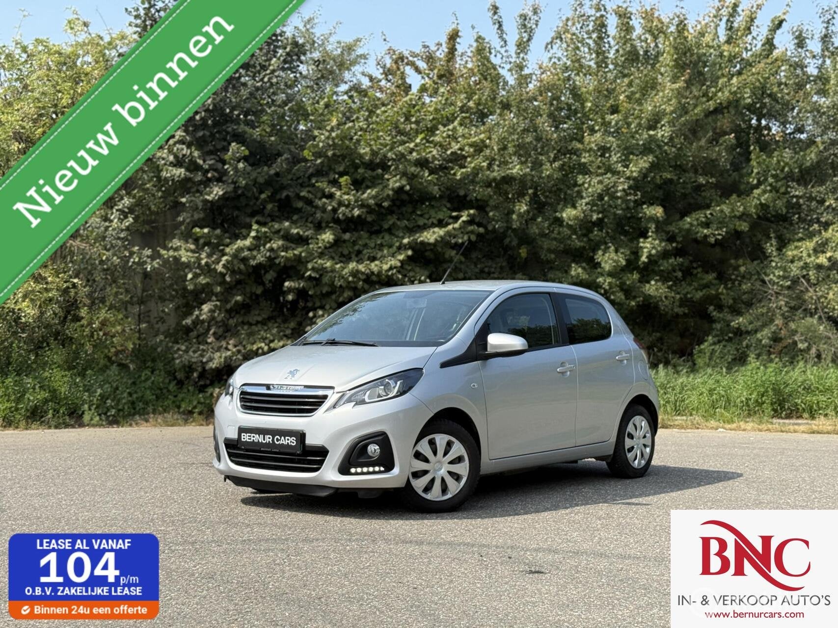 Peugeot 108 1.0 e-VTi Active, Auto's, Voorwielaandrijving, Gebruikt, Euro 6, 4 stoelen