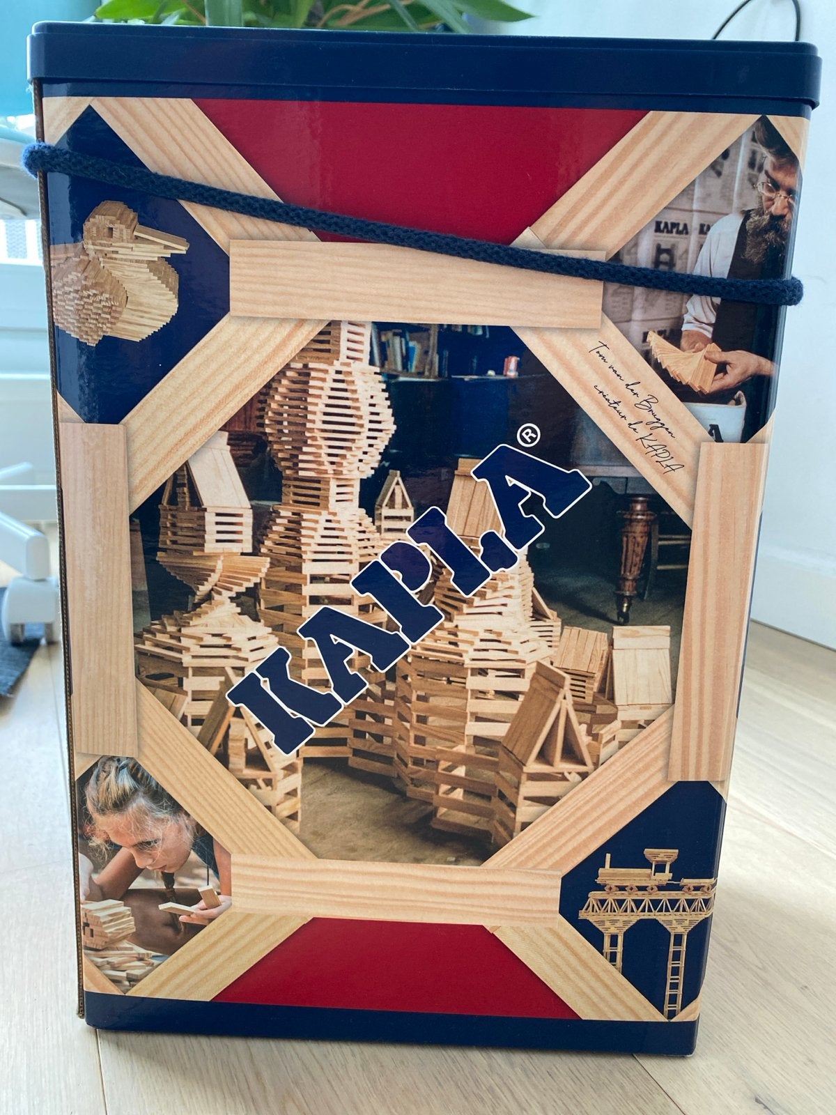KAPLA bouwplankjes 200 stuks in bewaardoos, Ophalen, Gebruikt, Overige merken