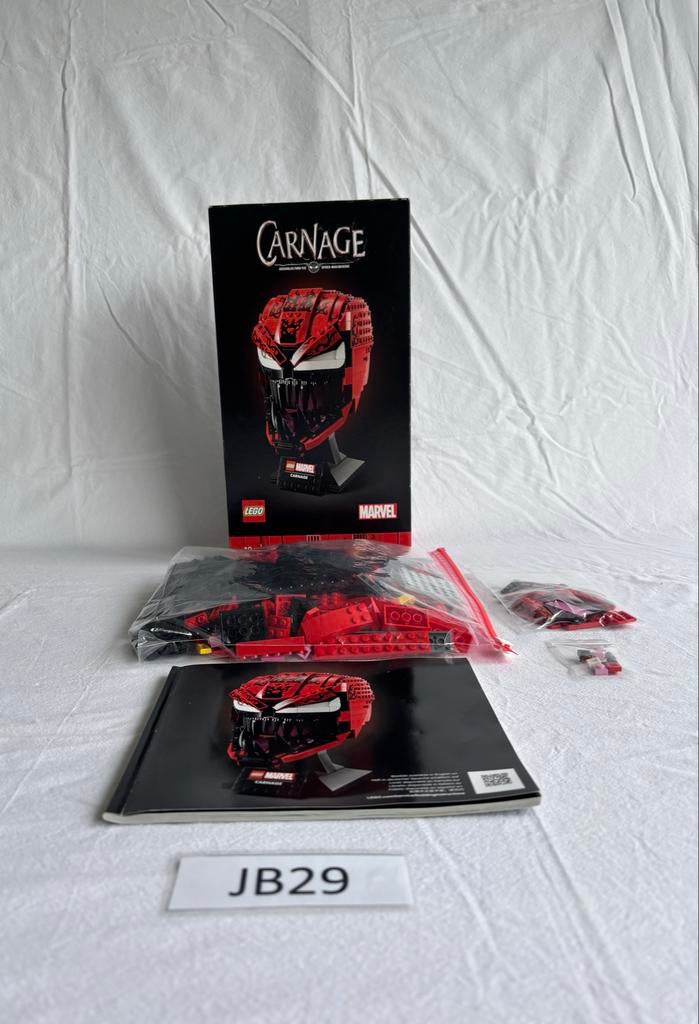 Lego Super Heroes 76199 Carnage Sculpture (Spider-Man) JB29, Kinderen en Baby's, Speelgoed | Duplo en Lego, Lego, Lego, Marvel