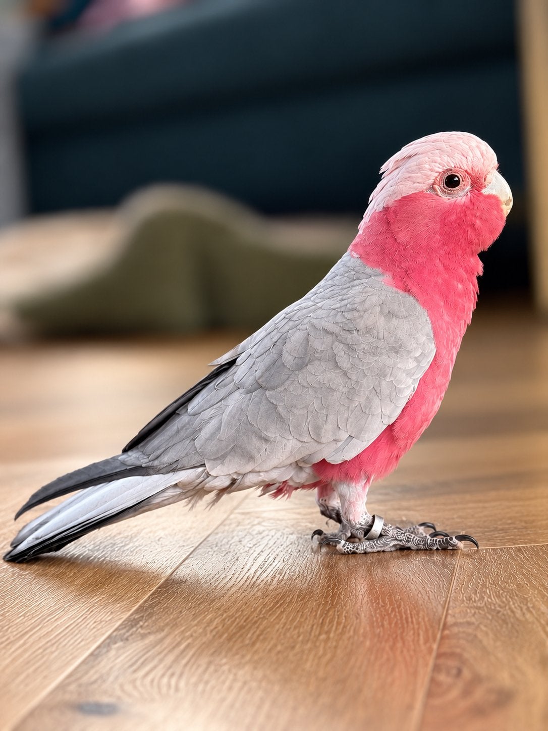 Zachtaardige lieve Rose Kaketoe-man zoekt een gouden thuis ️, Dieren en Toebehoren, Mannelijk, Papegaai