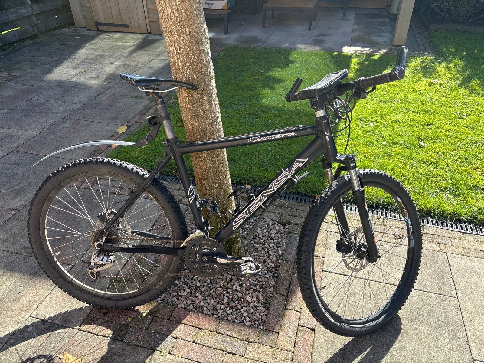 Sensa Catena Mountainbike - Zwart, Goede Staat, Fietsen en Brommers, Gebruikt, Hardtail, Heren, Schijfrem