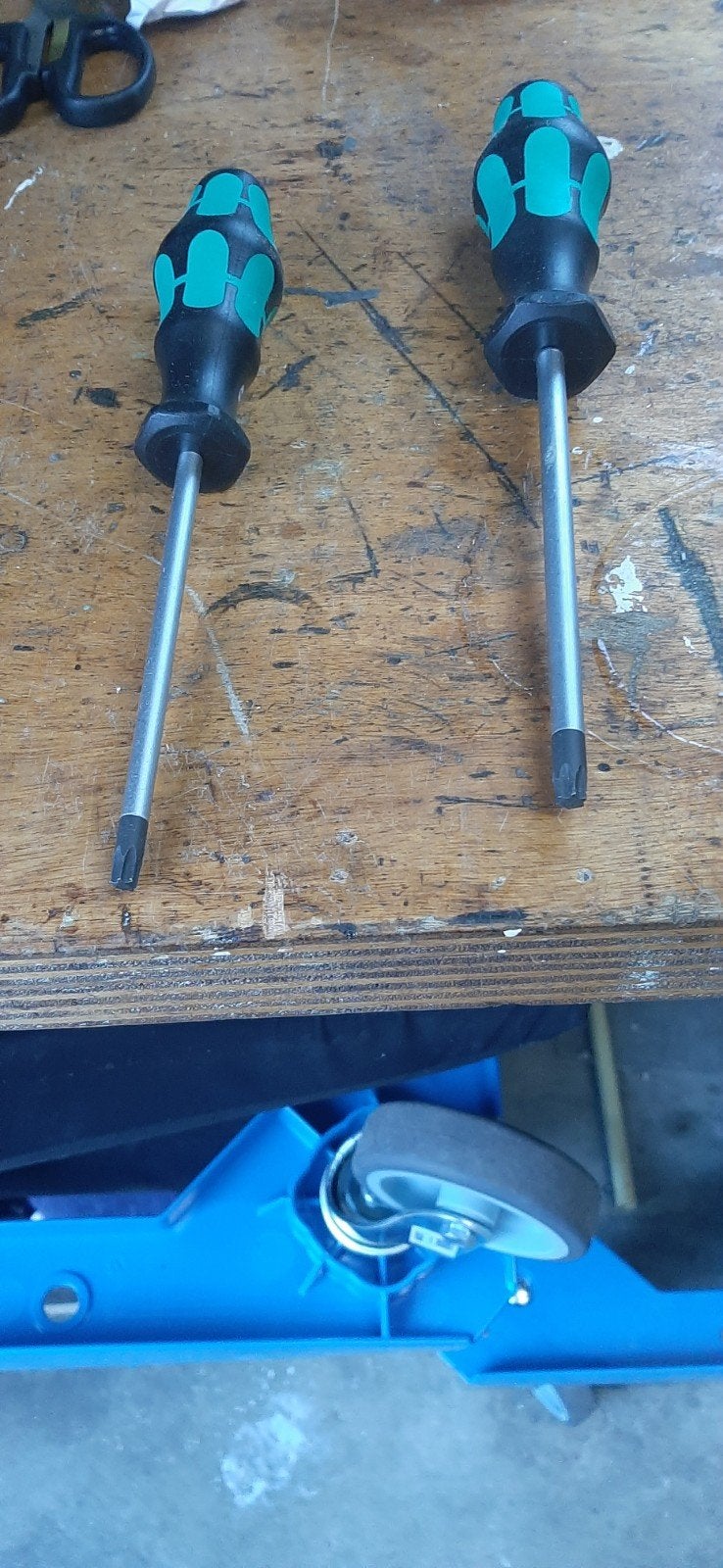 Torx Schroevendraaiers - 2 Maten (T30 & T40), Ophalen of Verzenden, Gebruikt, Schroevendraaier, Overige merken