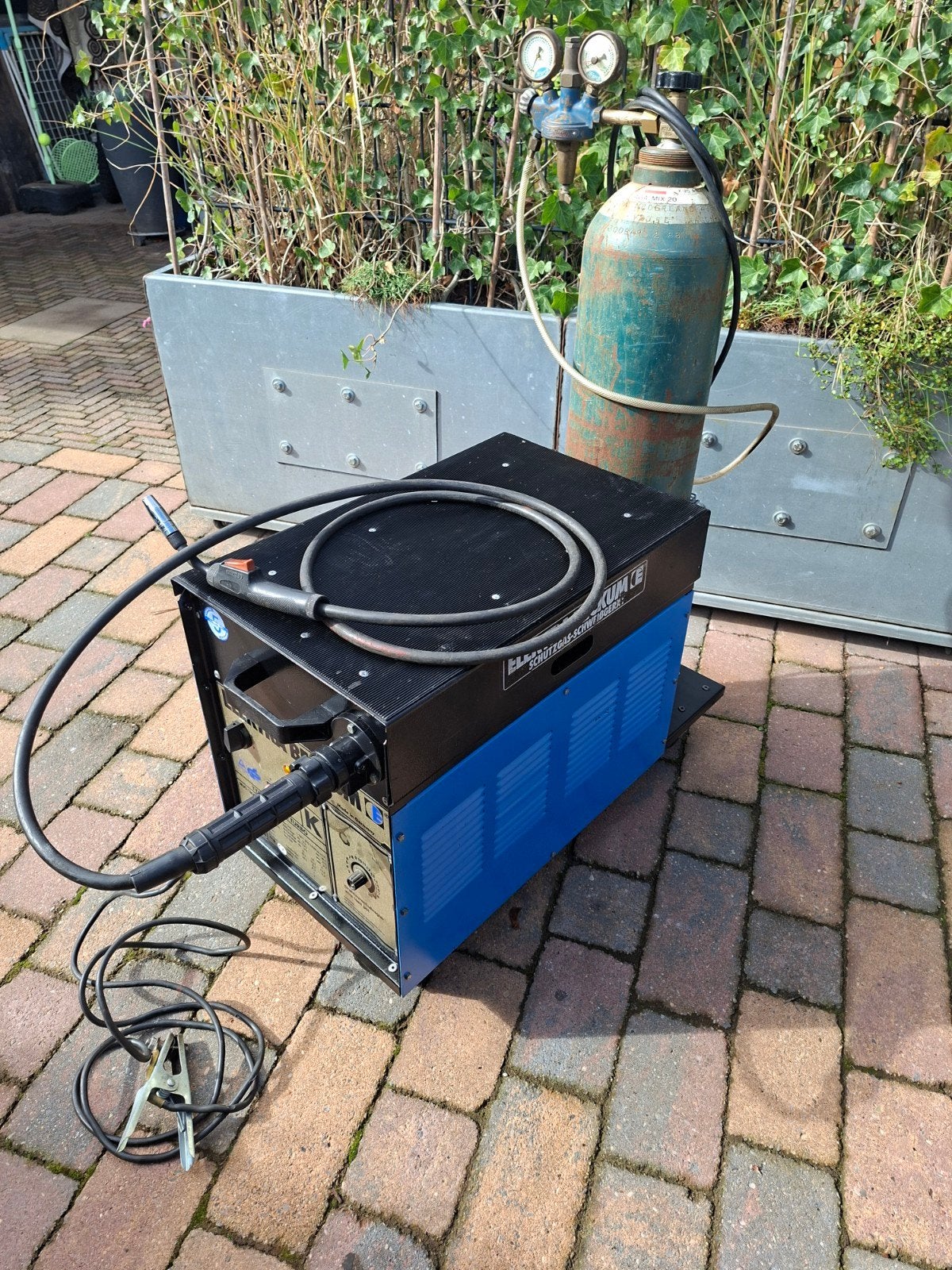 Lasmachine Co2 mig mag., Ophalen
