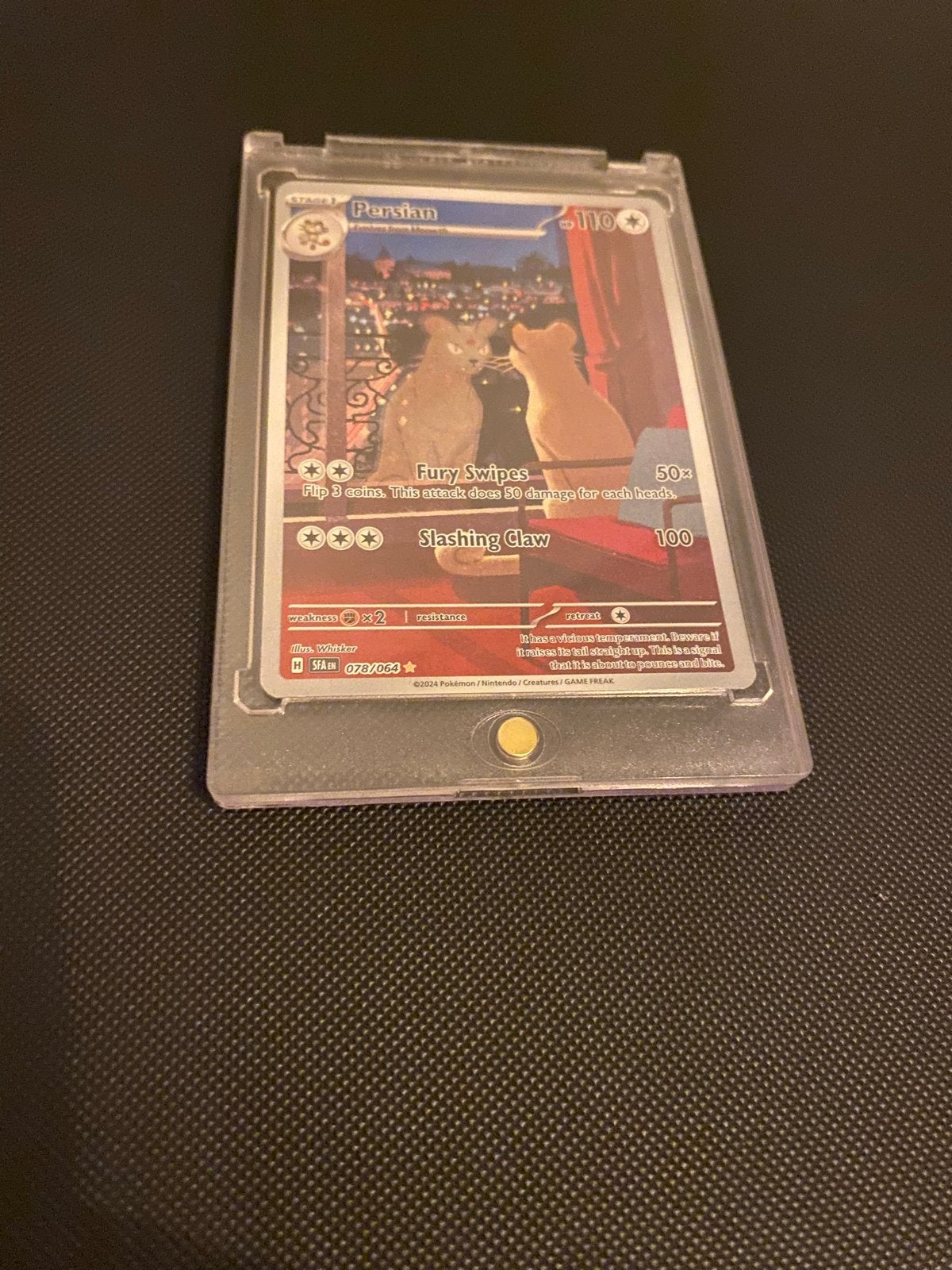 Pokémon Kaart Persian 078/064 - Nieuwstaat, Ophalen of Verzenden, Zo goed als nieuw, Losse kaart