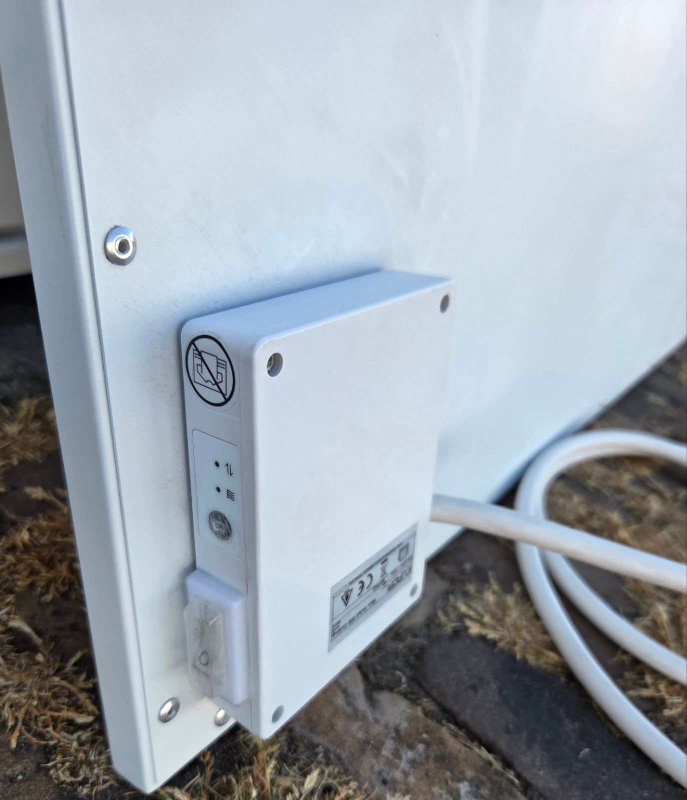 Eurom Mon Soleil 800 Wifi infrarood paneel, Ophalen, 30 tot 80 cm, Overige typen, Zo goed als nieuw